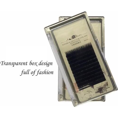 Pro 0.07mm C Curl Nature Soft lash extension false mink eyelashes suit for create 3D 6D 9D faux mink hair silk lashes eyelash