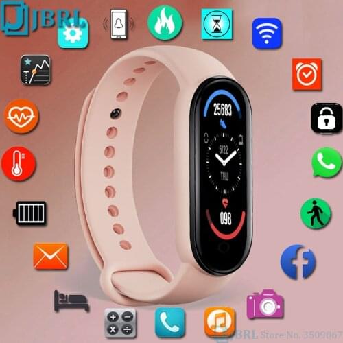 New M6 Smart Watch Women Men Smartwatch Electronics Smart Clock For Android IOS Fitness Tracker Sport Bluetooth Smart-watch