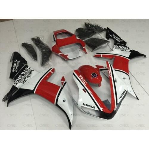 Fairings for YAMAHA YZFR1 02 for YAMAHA YZFR1 Bodywork 02 YZF R1 Fairing Kits 2002 - 2003 White Red Black