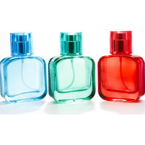 Wholesale 30ml empty travel fragrance glass perfume refillable bottles empty jar spray perfume container
