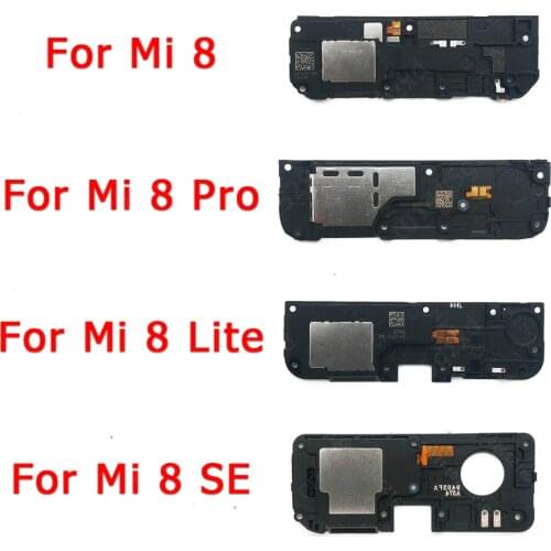 Original Buzzer Ringer For Xiaomi Mi 8 Pro Mi8 Lite SE Loudspeaker Sound Module Loud Speaker Bell Repair Replacement Spare Parts