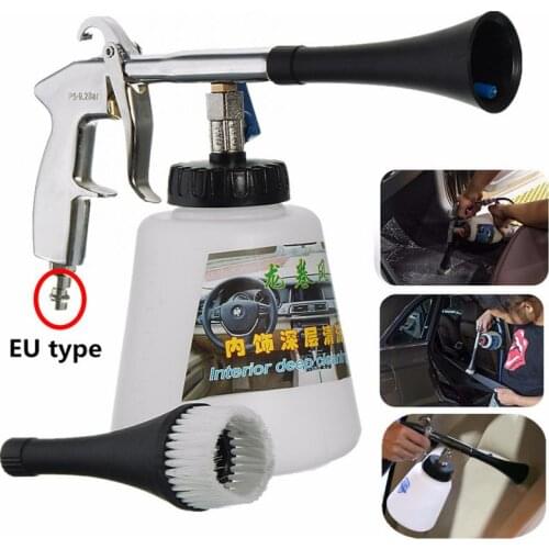 Car washer Cleaning Gun Tornado Foam Gun High Pressure Washer EU Plug Potable interior & Exterior Deep Glass Window Cleaner