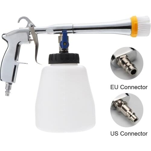 Portable Car Cleaning Foam Washer Gun for Tornado Gun Nozzle Bearing Connector Automobiles Dry Cleaning Gun Washing Accessories