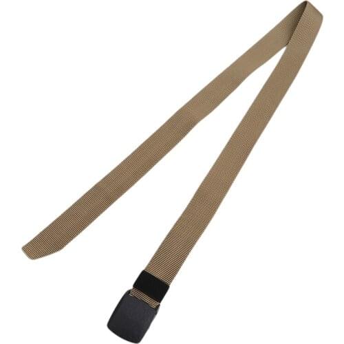 Mens Outdoor Sports Military Tactical Nylon Waistband Canvas Web Belt Waisttrainer Lumbar Waist Support Fitness Belt