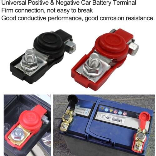 Adjustable Positive Negative Car Battery Terminal Clamp Clip Connector