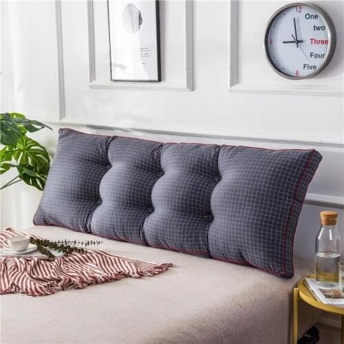 VESCOVO big long reading pillow cushion backrest cushion large sofa waist pillow for tatami double bed