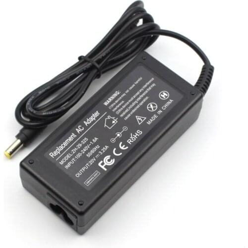 20V 3.25A 5.5*2.5mm AC Power Adapter Laptop Charger For Lenovo IBM Z500 B470 B570e B570 G570 G470 Z500 G770 V570 Z400 P500 P500