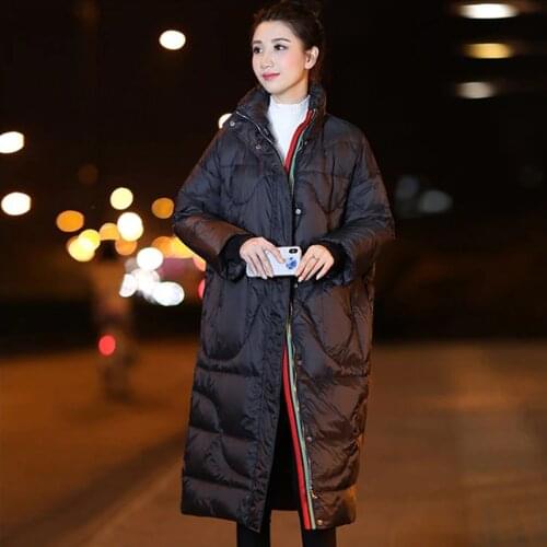 Womens winter down jacket Fashion Jacket Thick Warm Coat Lady Cotton Parka Jacket Long jaqueta Winter jacket with hood 2020