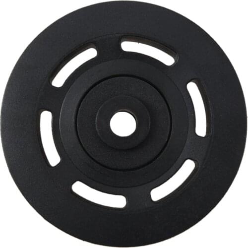 95mm Black Bearing Pulley Wheel Cable Gym Equipment Part Wearproof