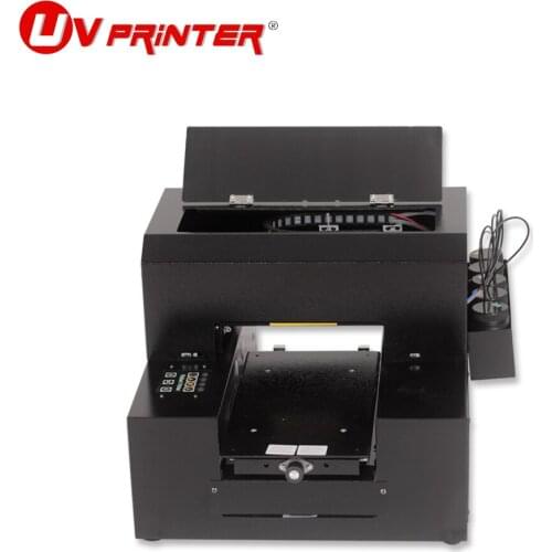 A4 UV printer small commercial printing process print plane and cylinder for mobile phone case/cosmetic bottle/photo printing