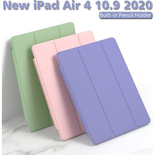 For iPad Air 4 2020 Case 4th generation for IPad Air 4 10.9 2020 Case With Pencil Holder for iPad Model A2072/A2316/A2324/A2325