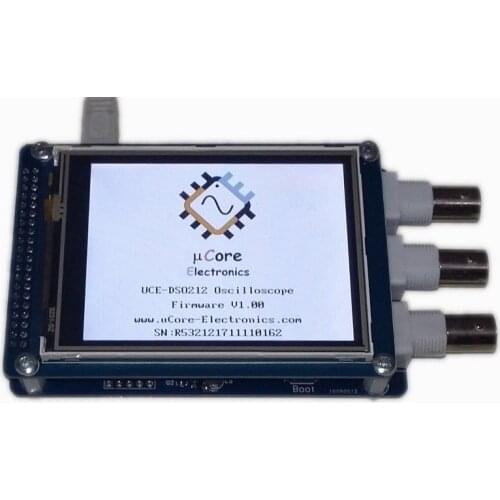 UCE-DSO212 3.2" TFT Digital Oscilloscope, 10Msps, 2 Ch + probe