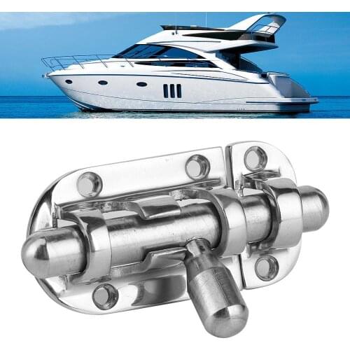 Barrel Bolt Stainless Steel Marine Boat Cabin Door Hatch Latch Lock Marine Handware Fittings