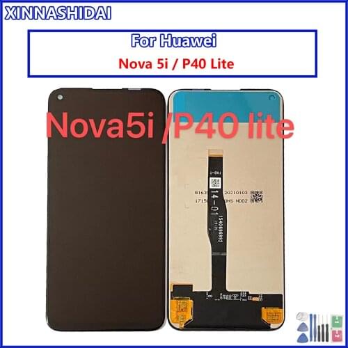 For Huawei Nova 5i LCD Display Touch Screen Assembly For Huawei Nova 5i GLK-LX1 GLK-LX2 GLK-LX3 Replacement Parts
