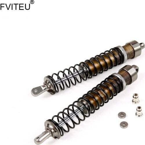 FVITEU CNC 6MM Alloy Shock Absorber Set Fit 1/8 scale HPI Racing Savage XL FLUX Rovan Torland truck parts RC MONSTER BRUSHLESS