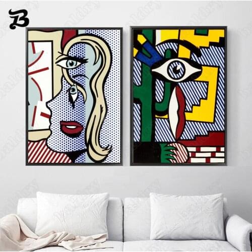 Canvas Painting for Living Room Surrealism Statue of Liberty Abstract Wall Art Nordic Posters and Print Wall Pictures Home Decor