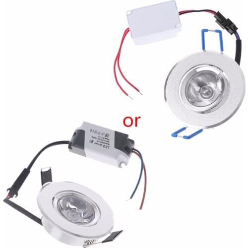1W LED Lights 85-265V Cabinet Mini Downlight Spot Ceiling Lamp Chandelier Light