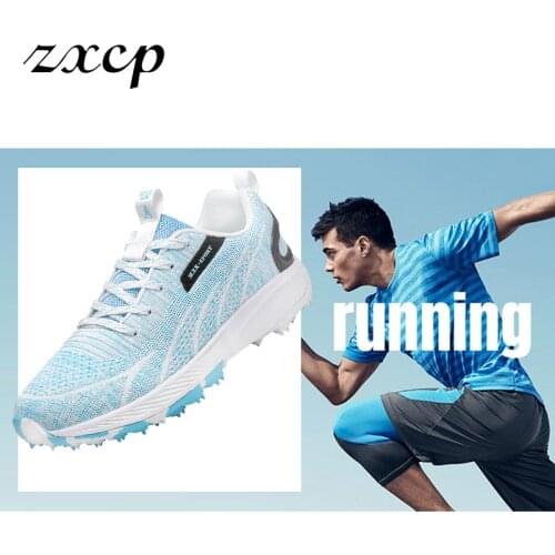 Running Shoes Men 2021 Running Shoes For Women Cushioning Sole Sport Trainers Couple Sneakers Track Sneakers Spike Nail Shoes