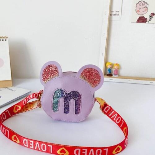 Disney new Mickey mouse womens casual minnie messenger bag girls shoulder bag women cartoon fashion single-shoulder bag