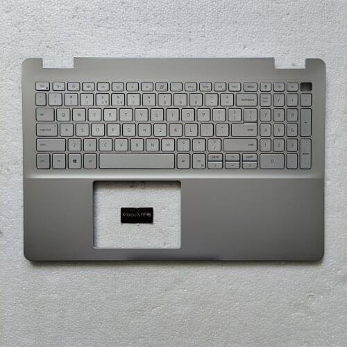 New For DELL Inspiron 5000 ins 5584 5590 5598 Upper Top Cover Silvery Black Keyboard Shell