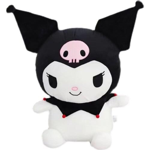 New Cartoon Black Bunny Rabbit Plush Kids Stuffed Toys For Children Gifts Big 65CM
