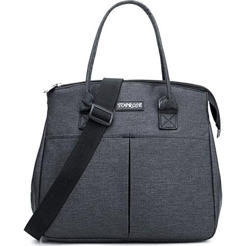 Oxford Lunch Bags for Women Men Large Capacity Lunch Box Bag Insulated Shoulder Bags Lunch Picnic Cooler Bag