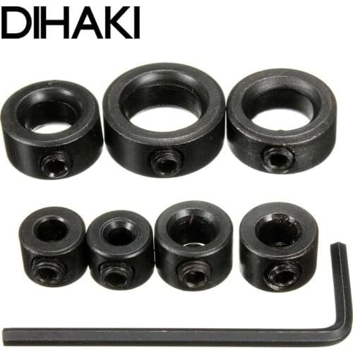 8pcs/set 3-12mm Drill Depth Stop Collar Ring Positioner Drill Bit Spacing Ring Locator Woodworking Tools Gola Set Tools