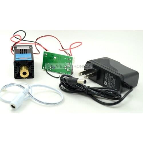 445nm 450nm 500mW Blue Laser Dot Module 12V+ TTL+ Fan Cooling- Working Long time