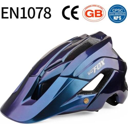 Ultralight MTB Helmet Cycling Mountain Bike Safely Cap Road Safety Integrally Adjust