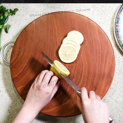 Tieshu Zhanban Solid Wood Household Vegetable Board Antibacterial And Mildew Proof Zhanban Cutting Vegetable Board