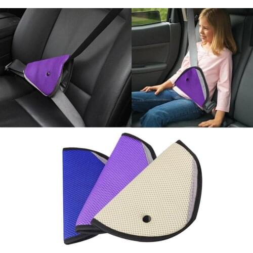 Triangle Holder Car Seat Belt Safe Protector Adjuster for Child Baby Kids Safety Seat Belt Accessories acessórios para carro