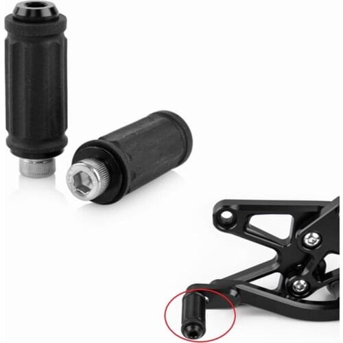 Universal Motorcycle Rearset Footrests M6 Foot Pegs Pedal Accessories Foot Pin for Shift and Brake Lever