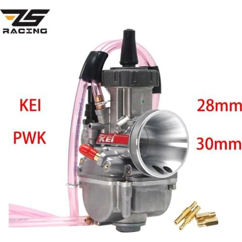 ZS Racing Universal 28mm 30mm 32mm 34mm PWK Keihin Motorcycle Carburetor For 125-250cc 4T Moto ATV UTV Pit Bike Dirt Bike