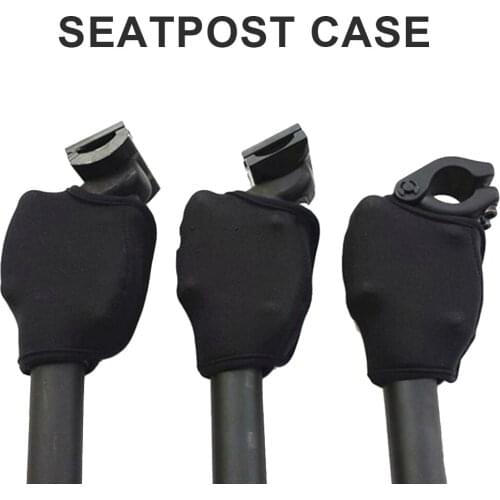 Bike Seatpost Protective Wrap Shock Absorption Bike Seat Post Cover for Road Bikes, Mountain Bike