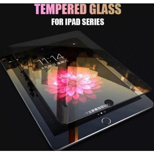 Tempered Glass for Apple IPad 9.7 Inch 2018 2017 Pro 10.5 Pro 11 Glass Film for IPad Air 2 Mini 1 2 3 4 Screen Protector Film