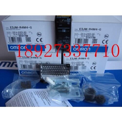 [ZOB] New original OMRON Omron photoelectric switch E3JM-R4M4-G
