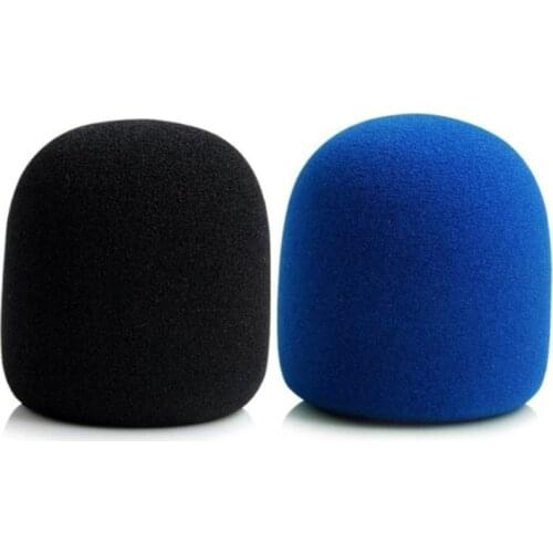 1PC Microphone Foam Thicken Mic Cover Sponge Professional Studio WindScreen Protective Grill Shield Soft Microphone Cap 667C