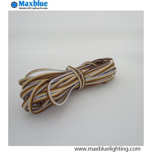 10meter 3-wire 22AWG 3 Pin Extension Wire Cable Cord for CCT Adjustable Dual White LED Strip Free shipping