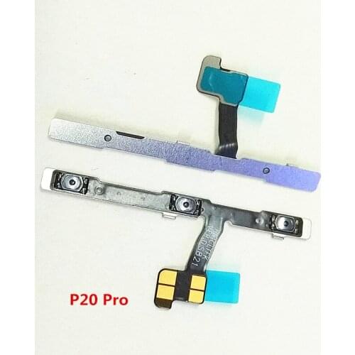 10pcs/Lot Power & Volume Side Button Flex Cable For Huawei P20 Pro P20Pro Repair Parts