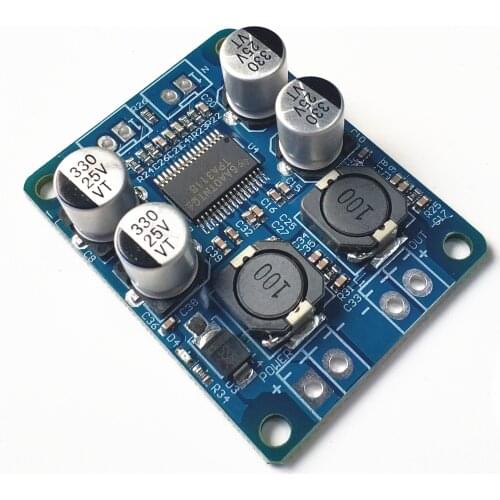 DC8-24V TPA3118 PBTL 60W Mono Digital Audio Amplifier Board AMP Module Chip 1X60W 4-8 Ohms Replace TPA3110 For Arduino