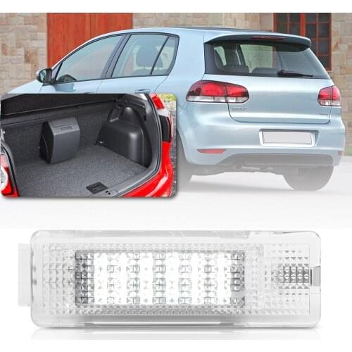 1X White LED Interior Boot Trunk Luggage Compartment Light For VW Golf Jetta Passat B6 B7 B8 Sedan Wagon Variant Cargo Area Lamp