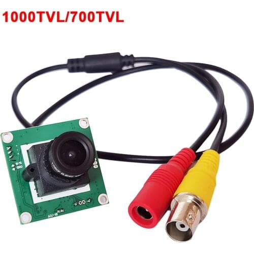 700TVL / 1000TVL Color CMOS Analog Camera HD 3.6mm Lens PCB Module CCTV Security Surveillance Video Camera DIY Monitor Mini Came