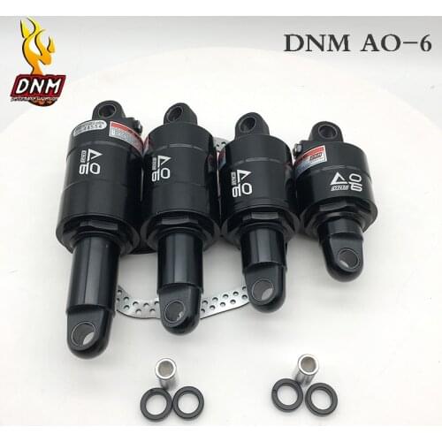 DNM AO-6 Air Rear Shock Air pressure adjustable 100mm 125mm 150mm 165mm folding bike mountain bike bicycle rear shock absorber
