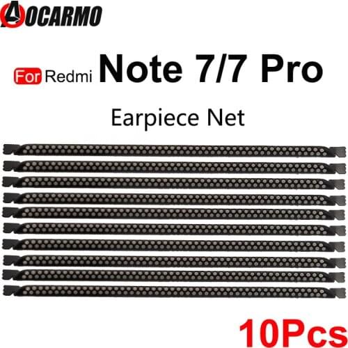 Aocarmo 10 Pcs/Lot For XiaoMi Redmi Note 7 Pro / Note 7 New Anti Dust Mesh Ear Speaker Anti Dust Earpiece Net