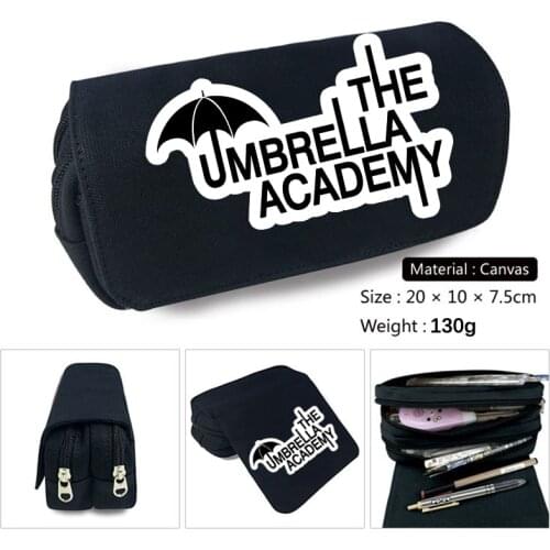 The Umbrella Academy Pencial Case Large Capacity Pencil Case Kawaii Pencilcase School Pen Case Supplies Pencil Bag School Box