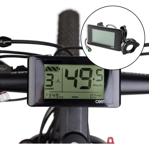 E-Bike LCD Speed Meter Display Computer Panel Electric Bicycle Display Meter Screen E-bike Accessories Parts