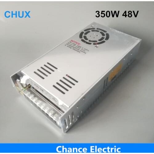 Switching Power Supply 48v 350w Cooling Fan AC to DC 7.3A For Led Strip 48V power supply 350W