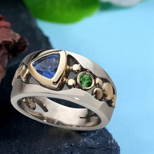 Classic Ladies Small Round Zircon Ring Fashion Creative Hollow Pattern Inlaid Zircon Rings For Women Party Wedding Jewelry