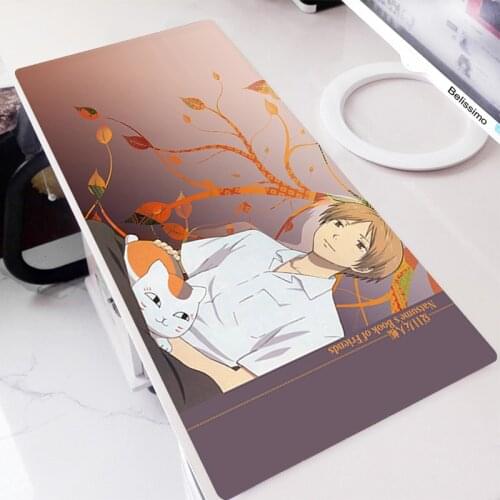Mouse Carpet Gamer Mat Desk Mat Pad Cute Kawaii Accessories Anime Mousepad Computer Pads Xxl Keyboard Deskpad Natsume Yuujinchou