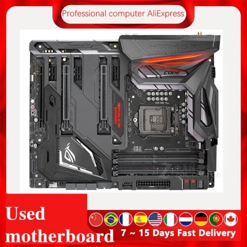 For Asus ROG MAXIMUS IX CODE Original Used Desktop Intel Z270 Z270M DDR4 Motherboard LGA 1151 i7/i5/i3 USB3.0 SATA3